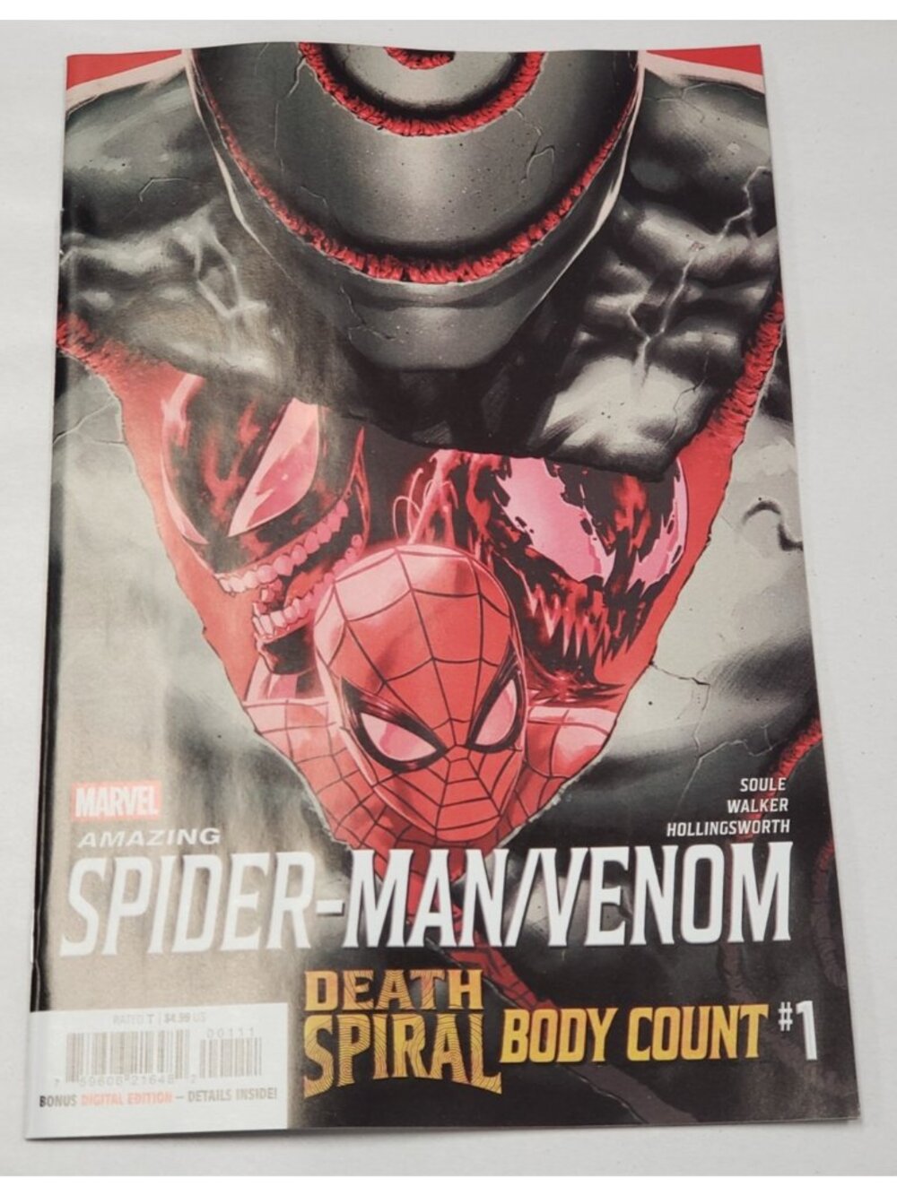 Spider-Man Venom: Death Spiral #1 Variant Set A B C D MTG Parrillo Soule VF NM - Picture 6 of 14